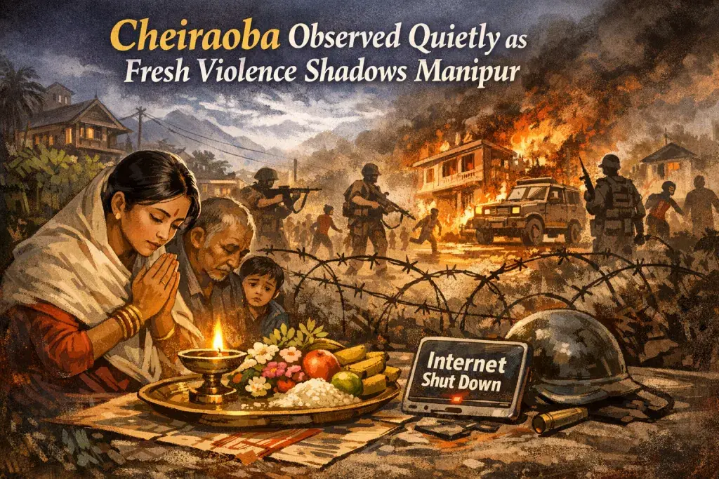 Cheiraoba Observed Quietly as Fresh Violence Shadows Manipur